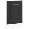 Kalmar Black Dishwasher Panel - Durable Engineered Wood | HipoMarket