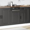 Kalmar Black Dishwasher Panel - Durable Engineered Wood | HipoMarket