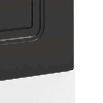 Kalmar Black Dishwasher Panel - Durable Engineered Wood | HipoMarket