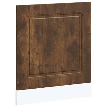 Kalmar Smoked Oak Dishwasher Panel - Durable Engineered Wood