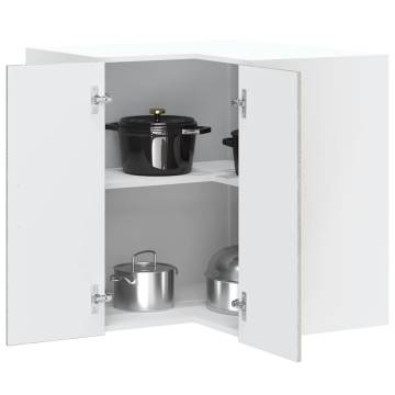 Kitchen Wall Corner Cabinet Lucca Grey Sonoma - Stylish Storage