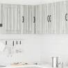 Kitchen Wall Corner Cabinet Lucca Grey Sonoma - Stylish Storage