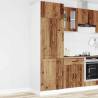 Lucca Old Wood Kitchen Cupboard - Durable Space Saver