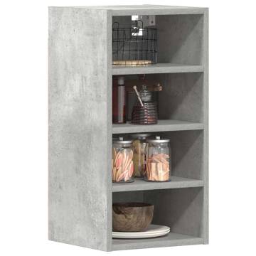 Hanging Cabinet Concrete Grey 30x29.5x60 cm - Hipo Market