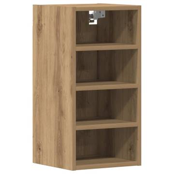 Hanging Cabinet Artisan Oak - Space Saving Storage Solution