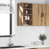 Hanging Cabinet Artisan Oak - Space Saving Storage Solution