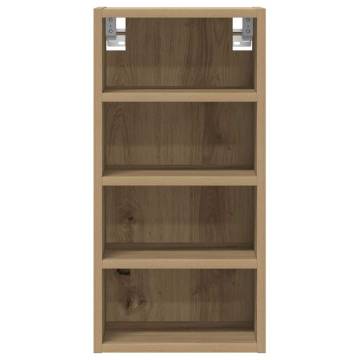 Hanging Cabinet Artisan Oak - Space Saving Storage Solution