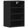 Hanging Cabinet Black - 40x29.5x60 cm Engineered Wood