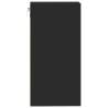 Hanging Cabinet Black - 40x29.5x60 cm Engineered Wood