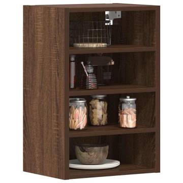 Hanging Cabinet Brown Oak 40x29.5x60 cm | Durable Storage