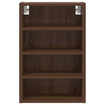 Hanging Cabinet Brown Oak 40x29.5x60 cm | Durable Storage