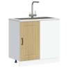 Kitchen Base Cabinet Kalmar Sonoma Oak - Stylish Storage