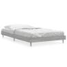 Stylish Grey Sonoma Bed Frame 100x200 cm - Hipomarket