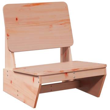 Wooden Garden Chair 60x64x70.5 cm - Solid Douglas Wood