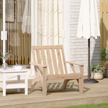 Garden Adirondack Chair - Solid Pine, 75x77x77 cm