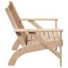 Garden Adirondack Chair - Solid Pine, 75x77x77 cm