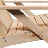 Garden Adirondack Chair - Solid Pine, 75x77x77 cm