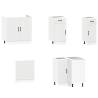 11 Piece Lucca White Kitchen Cabinet Set - Elegant & Durable