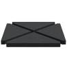 Umbrella Weight Plates 4 pcs Black Granite Triangular 14 kg