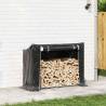 vidaxL Firewood Rack with Rain Cover - Durable & Spacious