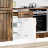 Lucca Smoked Oak Kitchen Base Cabinet - Optimized Storage