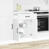 Kitchen Base Cabinet Lucca White - Durable & Spacious Storage