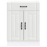 Kitchen Base Cabinet Lucca White - Durable & Spacious Storage