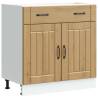 Kitchen Base Cabinet Lucca - Artisan Oak | Hipomarket UK