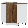  Kitchen Corner Base Cabinet Lucca Smoked Oak Engineered Wood Colour smoked oak Quantity in Package 1 Model 1x corner bottom cabinet (2 doors) 75.5 cm Number of 