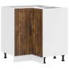 Kitchen Corner Base Cabinet Lucca in Smoked Oak - HipoMarket