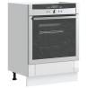  Oven Cabinet Lucca High Gloss White Engineered Wood Colour high gloss white Quantity in Package 1 Model oven cabinet 60 cm Number of 