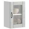  Kitchen Wall Cabinet with Glass Door Lucca Concrete Grey Colour concrete grey Quantity in Package 1 Model 1x wall glass cabinet (1 door) 40 cm Number of 