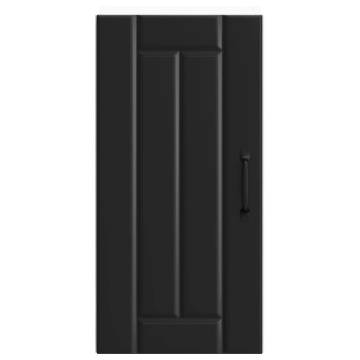 Lucca Black Kitchen Wall Cabinet - Stylish Storage Solution