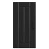 Lucca Black Kitchen Wall Cabinet - Stylish Storage Solution