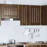 Lucca Brown Oak Kitchen Wall Cabinet - Stylish Storage Solution