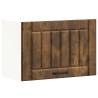 Stylish Kitchen Wall Cabinet Lucca - Smoked Oak Finish