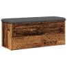 Storage Bench Old Wood - Stylish & Functional | Hipomarket