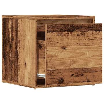 Box Drawer Old Wood 40.5x40 cm | Stylish Storage Solution