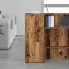 Storage Cabinet Old Wood - Stylish & Practical Organizer