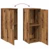 Storage Cabinet Old Wood - Stylish & Practical Organizer