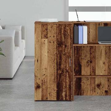 Storage Cabinet Old Wood - 50x45x103.5 cm Engineered Wood