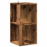 Corner Cabinet Old Wood - Space-Saving Design | Hipo Market