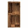 Corner Cabinet Old Wood - Space-Saving Design | Hipo Market