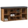 Shoe Bench Old Wood 102x32x50 cm - Stylish Storage Solution