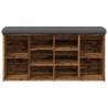 Shoe Bench Old Wood 102x32x50 cm - Stylish Storage Solution