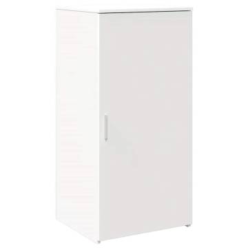 Storage Cabinet White 50x45x103.5 cm - Durable Engineered Wood