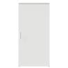 Storage Cabinet White 50x45x103.5 cm - Durable Engineered Wood