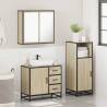 3 Piece Sonoma Oak Bathroom Furniture Set | Stylish & Durable