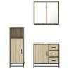 3 Piece Sonoma Oak Bathroom Furniture Set | Stylish & Durable