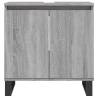 3 Piece Bathroom Cabinet Set - Grey Sonoma Engineered Wood